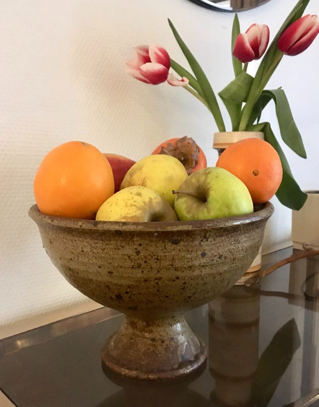 Stoneware fruit cup - vintage 70s - 80s