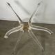 Venice model round dining table from Madelia by Paris Altuglas foot
