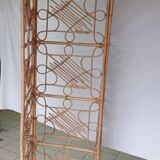 Rattan and wicker screen