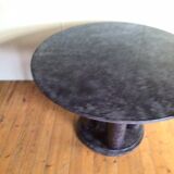 table à manger en faux marbre