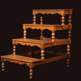 Library stepladder Oak Late 18th - early 19th century
