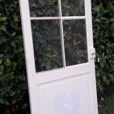 Porte vitrée h197,5xl89,5 de communication moulurée