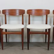 Set de 4 chaises scandinaves