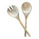 Wooden salad servers