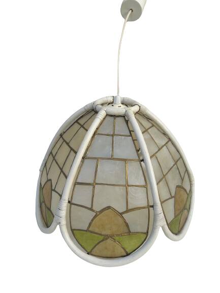 Art Deco mother-of-pearl suspension