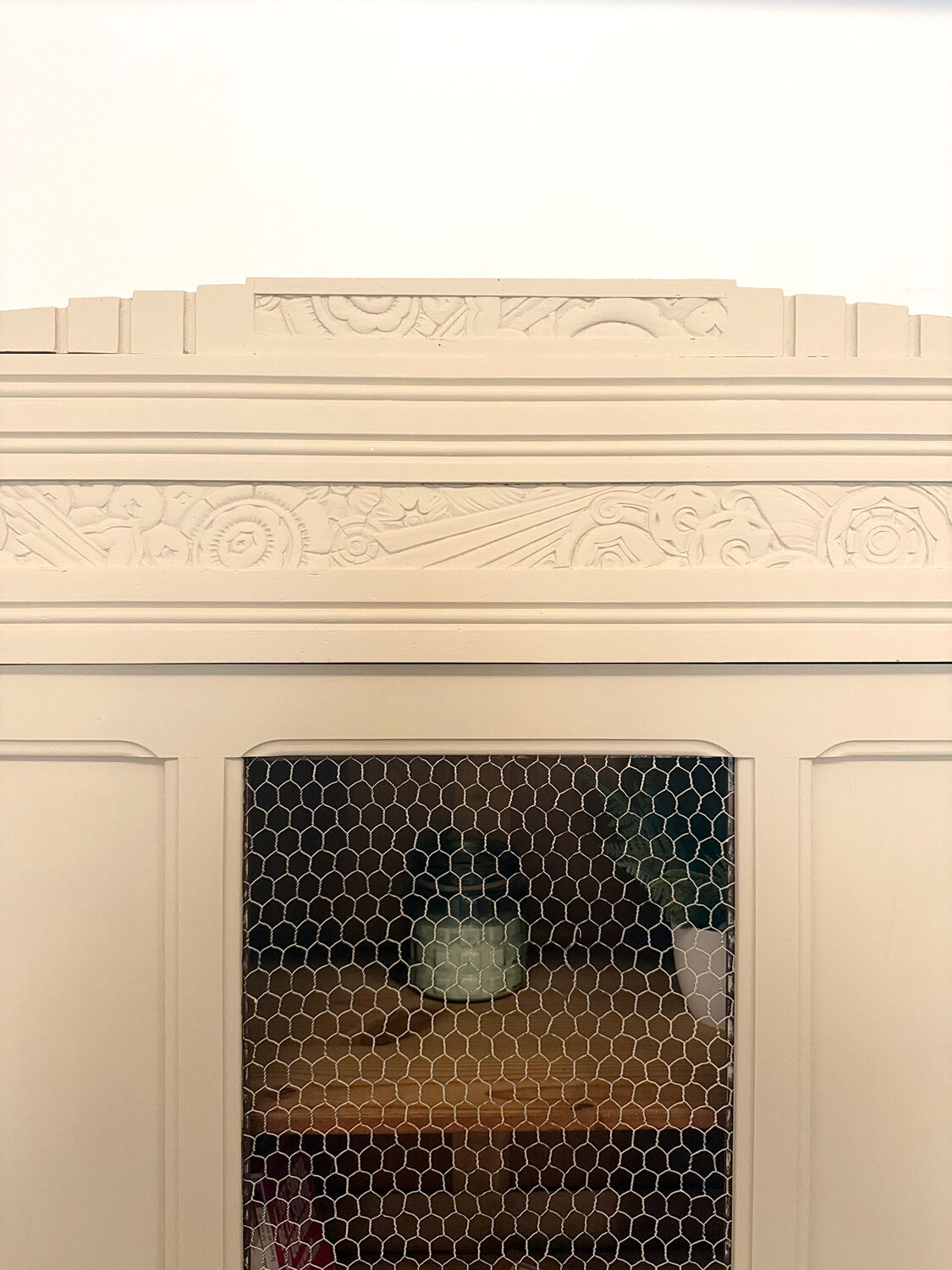 Antique Art Deco wardrobe