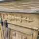 19th-century zinc and solid oak bar counter