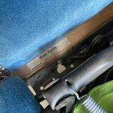 Vintage Velvet Jean Roche Bois Sofa