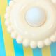 Luna Tall Butter White Wall Lamp