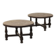 Ensemble de deux tables Angel Pazmino – Neuves d'époque