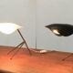 Mid-Century German Acryl and Brass Tripod Table Lamp from Cosack, 1960s, Set of 2