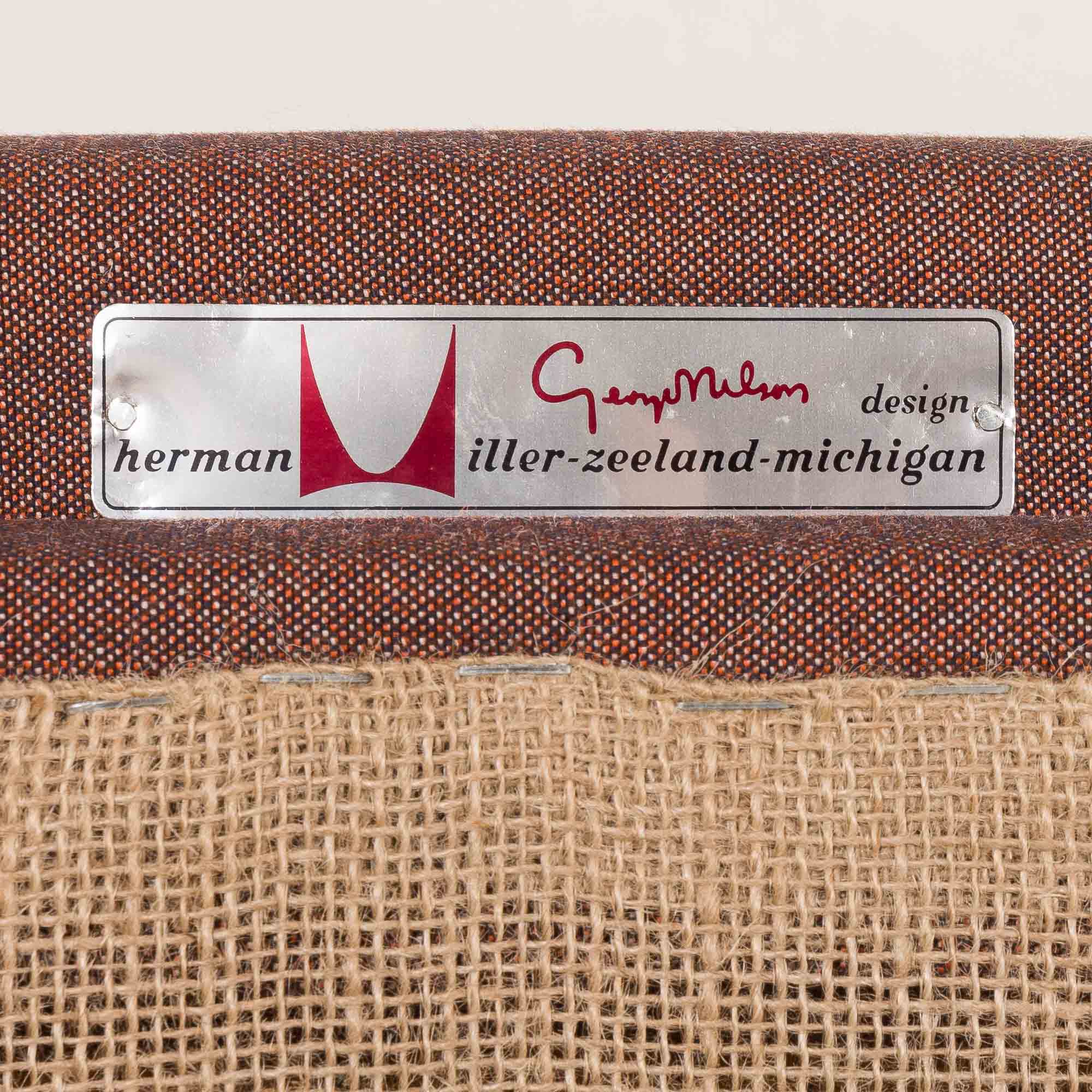 George Nelson “Loose Cushion” lounge chair for Herman Miller, 1960s