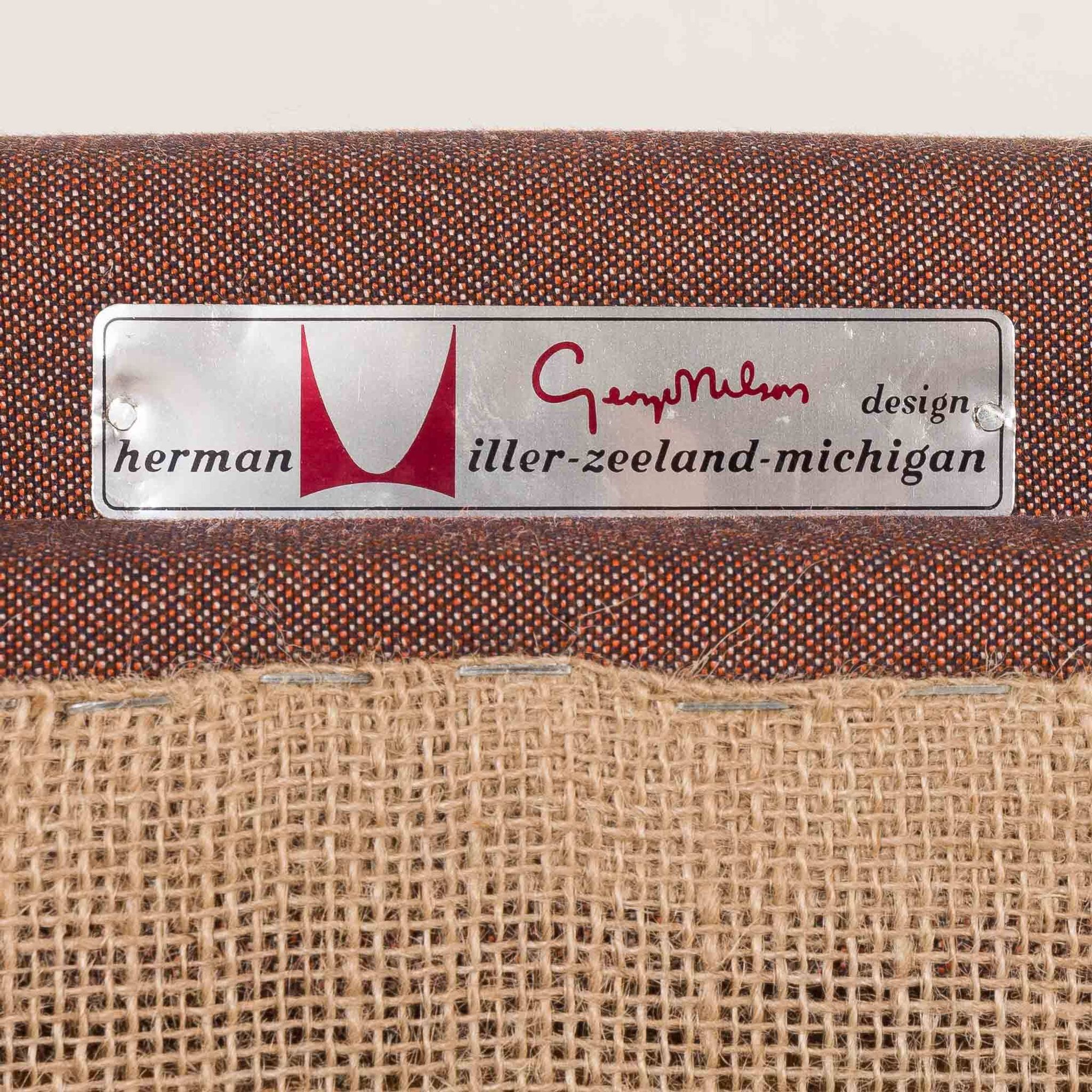 George Nelson “Loose Cushion” lounge chair for Herman Miller, 1960s
