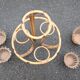 Rattan plant holder 1960