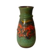 West Germany Vase - Bay Keramik 630 25 - Fat Lava