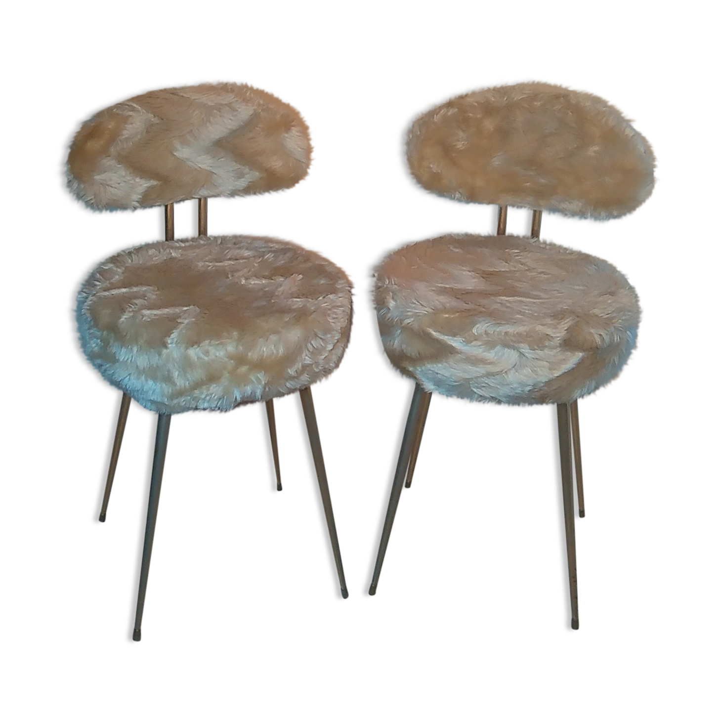 Pair of chairs by Elfran wig 70s