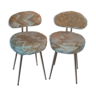 Pair of chairs by Elfran wig 70s