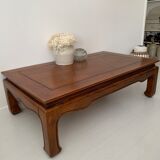 Table basse bois exotique