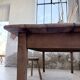 Oak farmhouse table 1950 212cm
