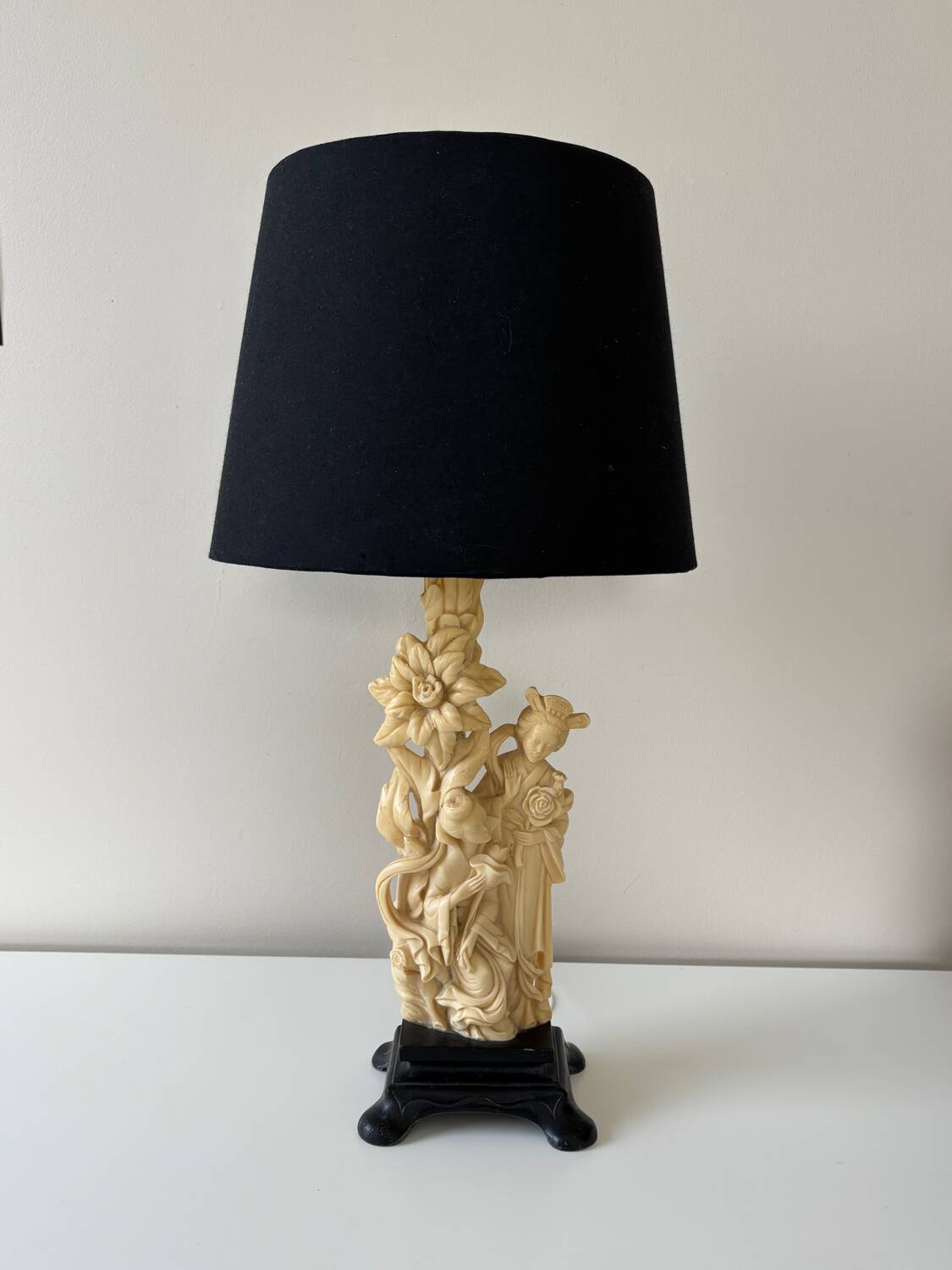 Asian style lamp by Amilcare Santini