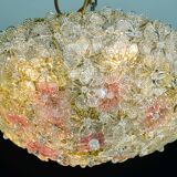 Fleur de plafond en verre de Murano par Seguso pour Venini