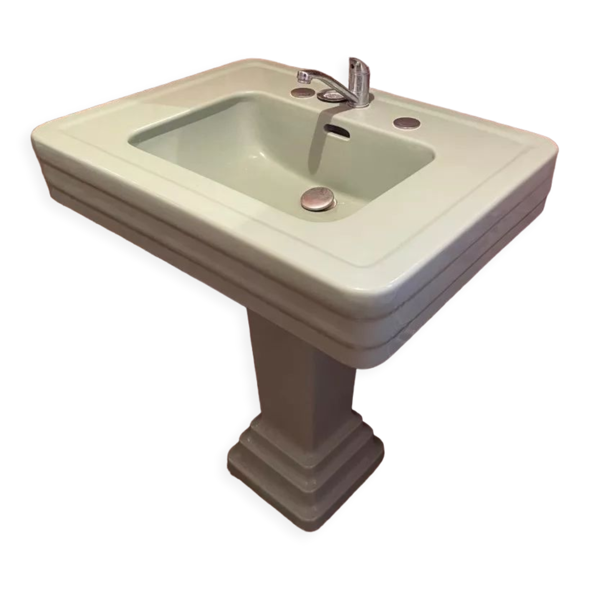 Washbasin column and toilet table 50s