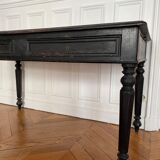 Antique Napoleon desk in blackened wood