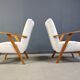 Pair of mid-century Dutch armchairs, 1960s
