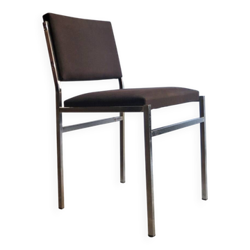 Chaise en métal chromé, années 1960