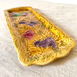 Sarreguemines barbotine cake dish