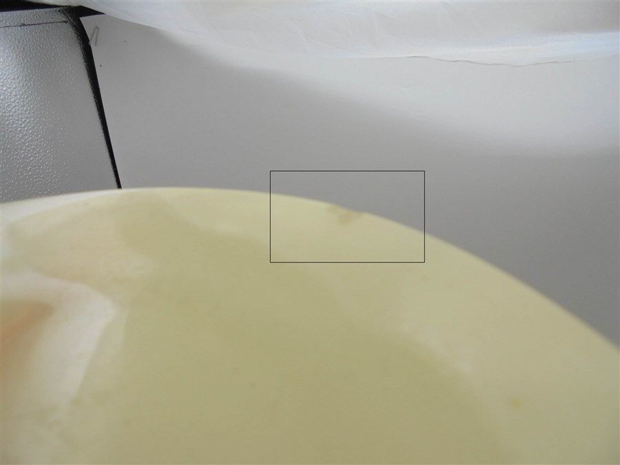 Marble ashtray on foot