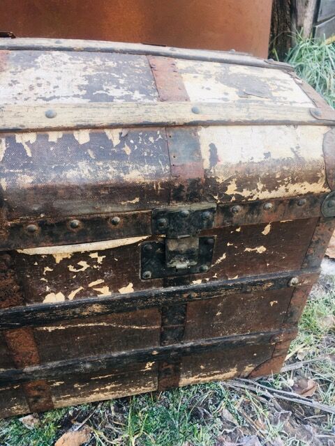 Old pirate chest 1880s