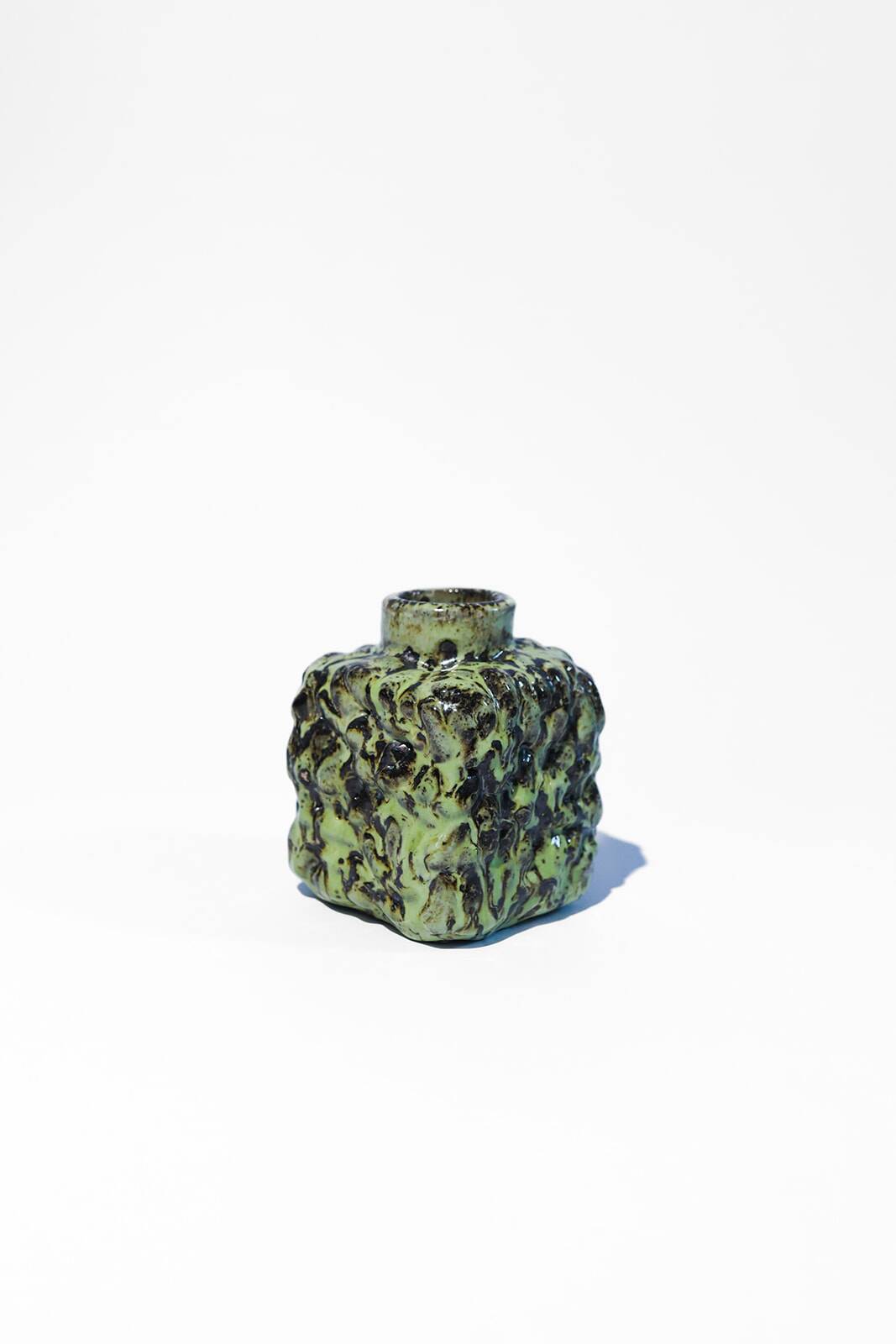 Mini Mint Molecules ceramic vase