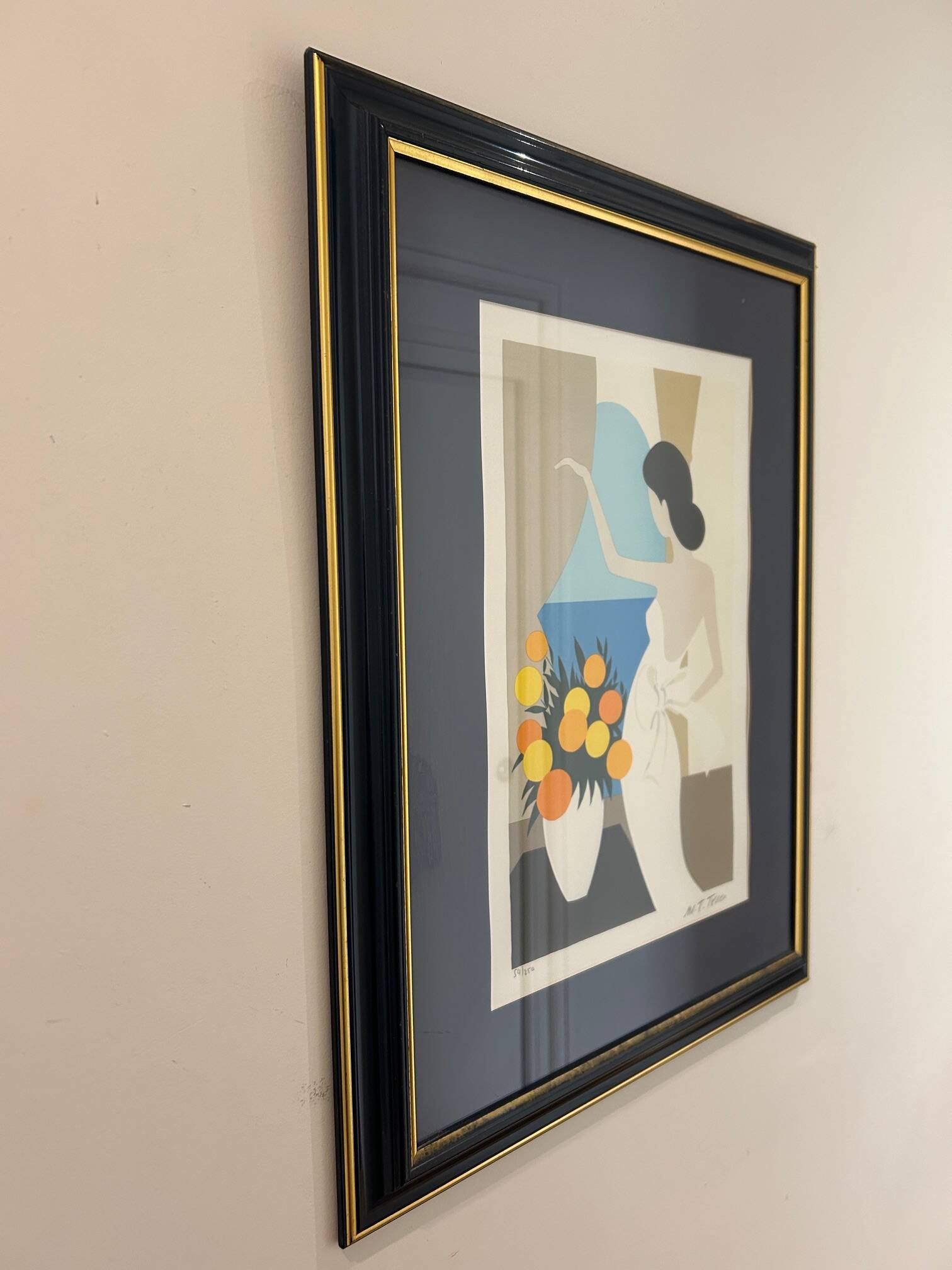 lithographie de Maria Teresa Torres