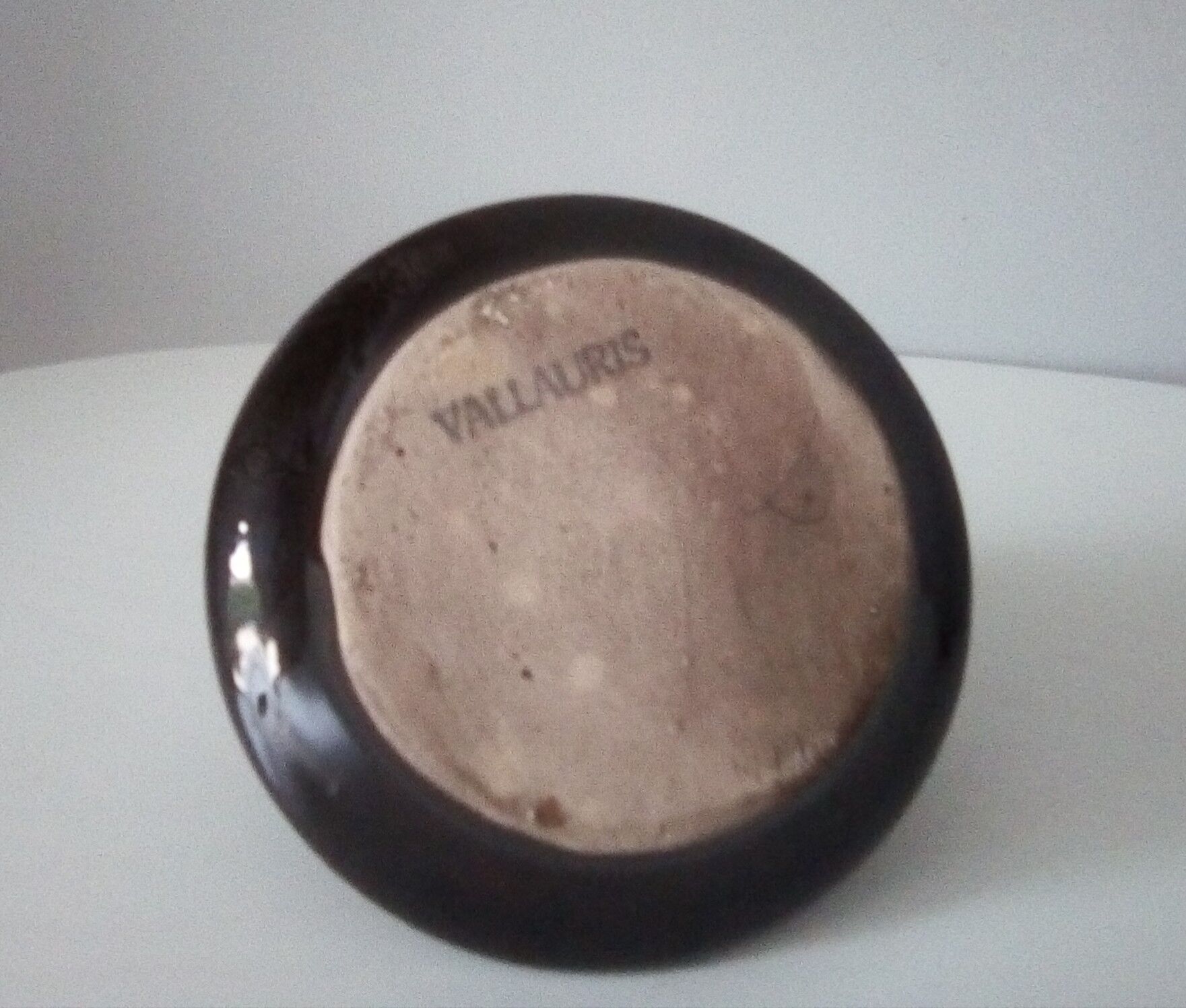 Ceramic Vallauris candle holder
