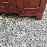 Antique Louis XVI style corner cabinet