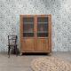 Armoire vitrée vintage (rénovée)