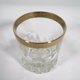 Whiskey Tumbler "Ritz" Glass with 24-Karat Gold Rim from Mäander, 1960s