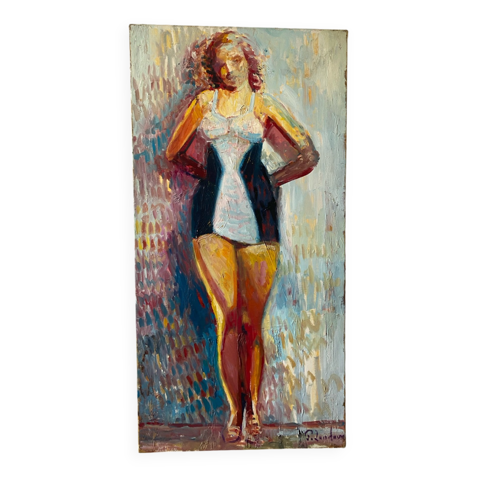 Bather signed Patrice Landauer