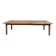 Very large farmhouse table in solid oak, 1950s – L300 cm