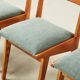 Jens Risom Set of 4 Model 666 Dining Chairs for Knoll U.S.A. 1940s