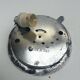 Ceiling light wall lamp minimalist industrial round transparent glass design 70s