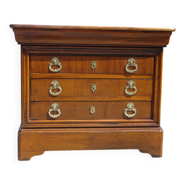 Commode 4 tiroirs, tout en bois