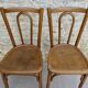 Paire de chaises de bistrot Luterma en bois courbé