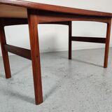 Table basse vintage scandinave, années 60