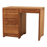 Bureau en orme massif, France, 1990's