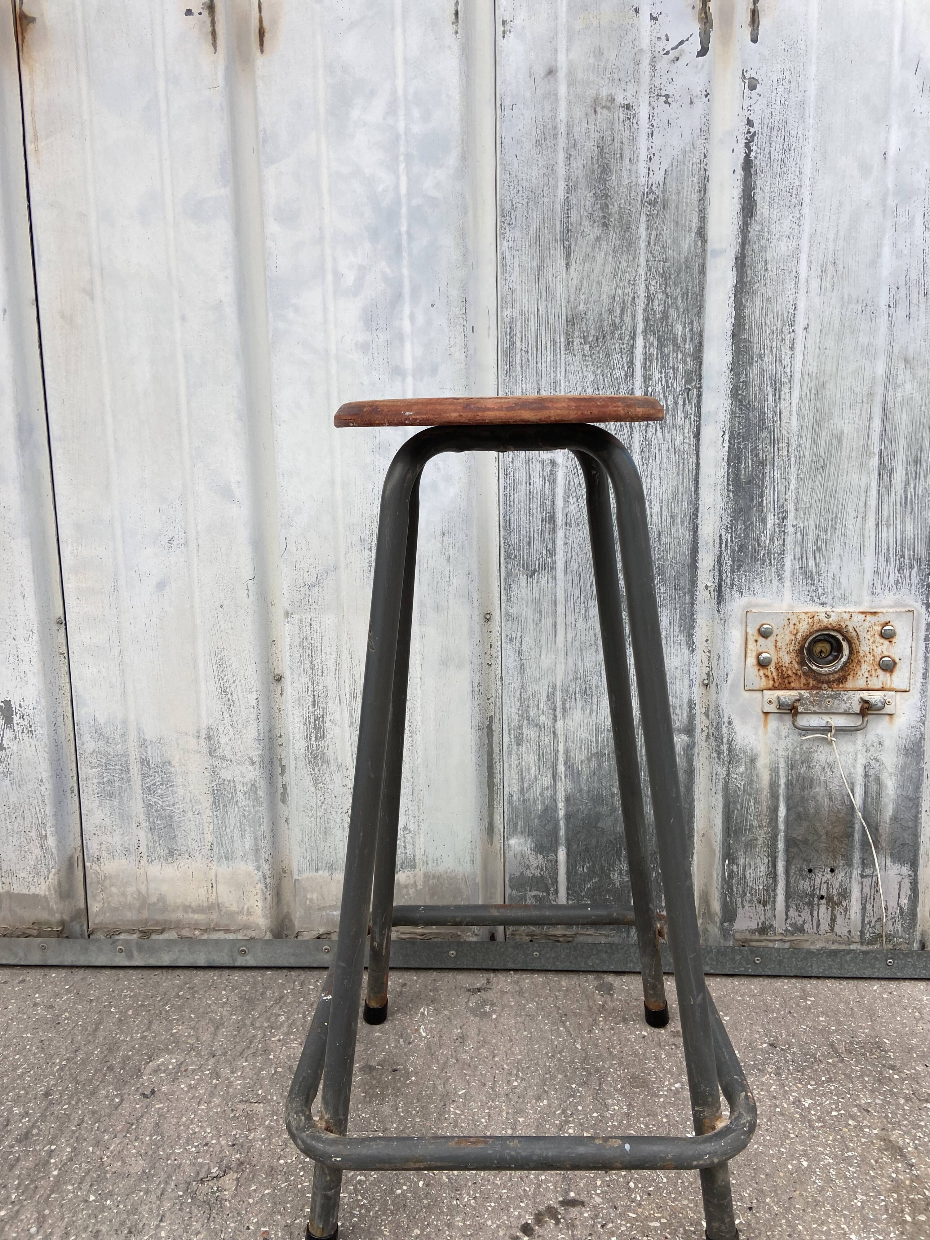 Vintage high stool