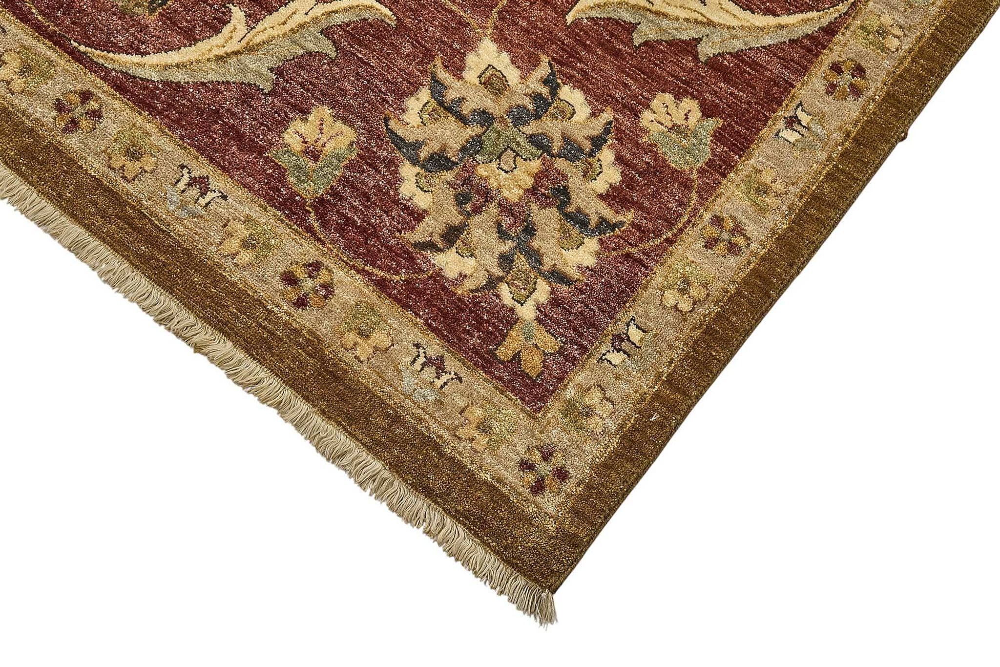Tapis Oushak en laine noué à la main turc 302 cm x 424 cm