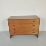 Chest of drawers In teak by Hans Wegner for RY mobler Dunemark 1960s