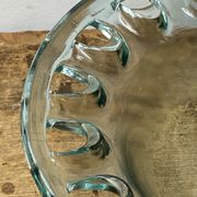 Blown glass salad bowl